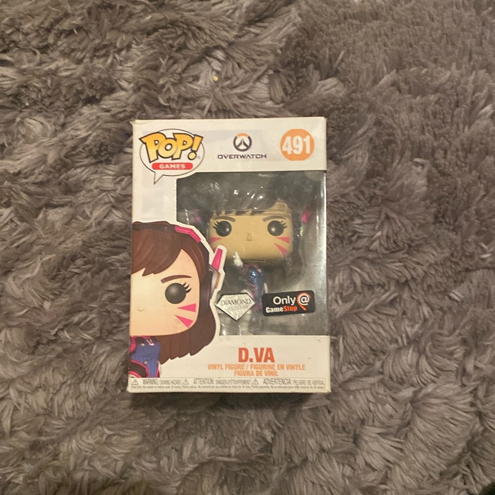 Brand new Overwatch D.VA pop figure.